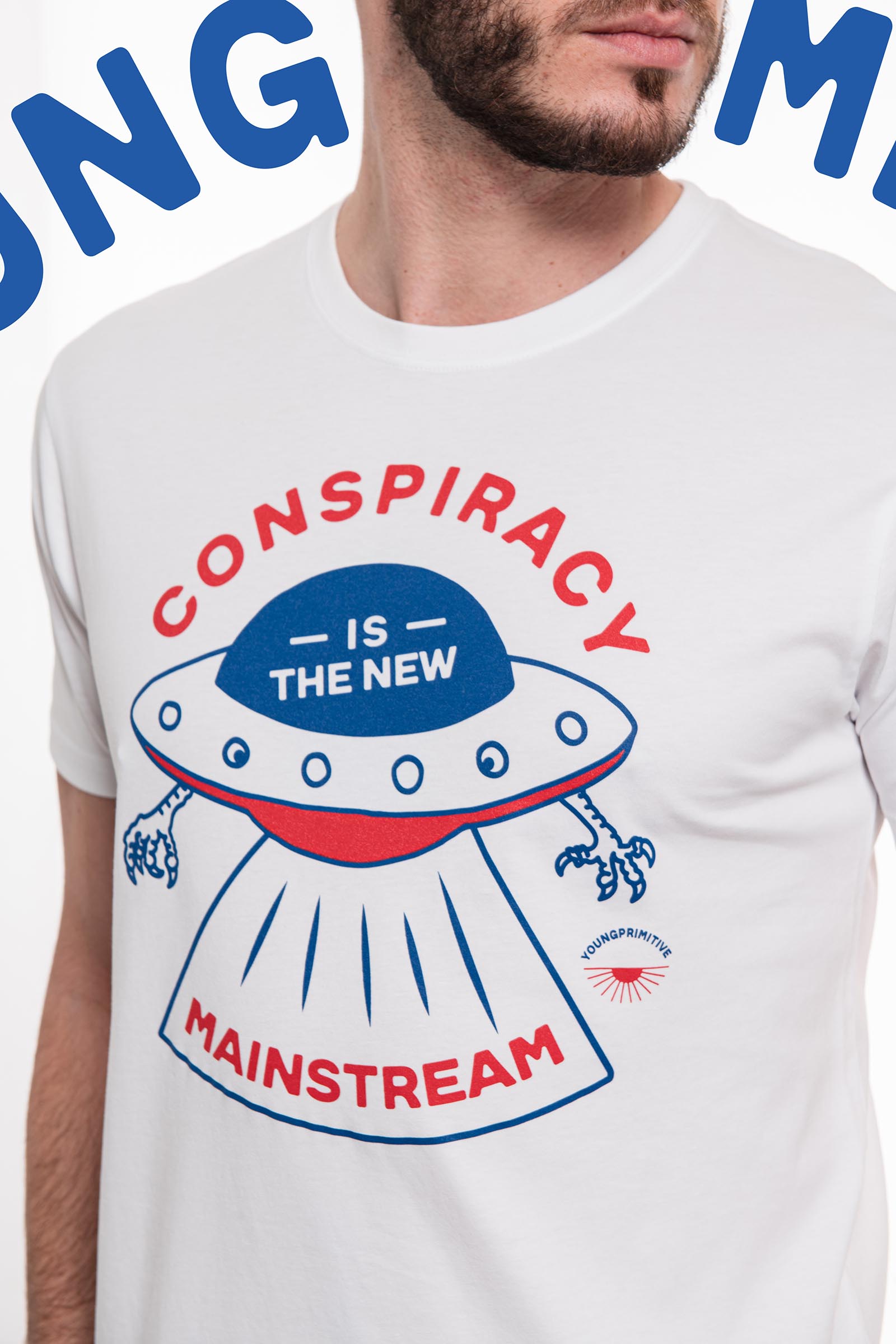 tričko Conspiracy bílá