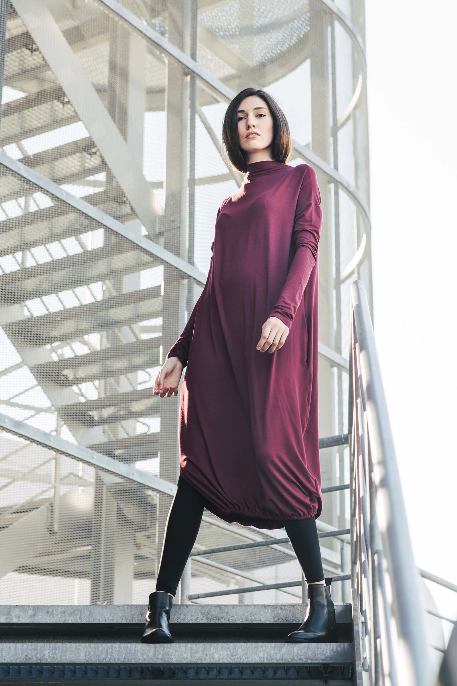 Dresses & skirts Vilma 2.0 wine red