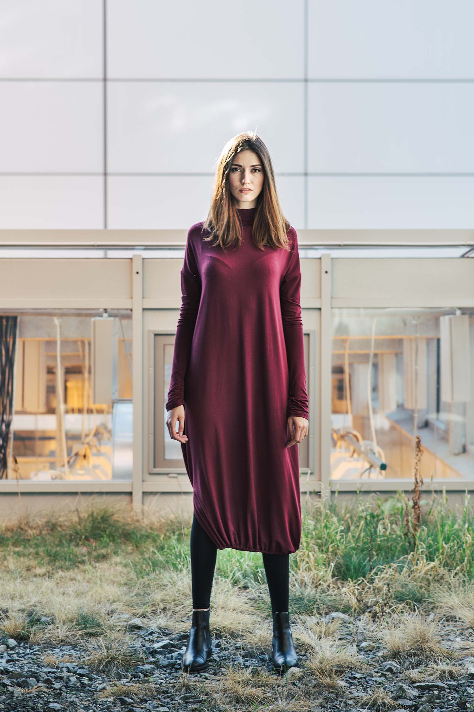 Dresses and skirts Vilma 2.0 wine red