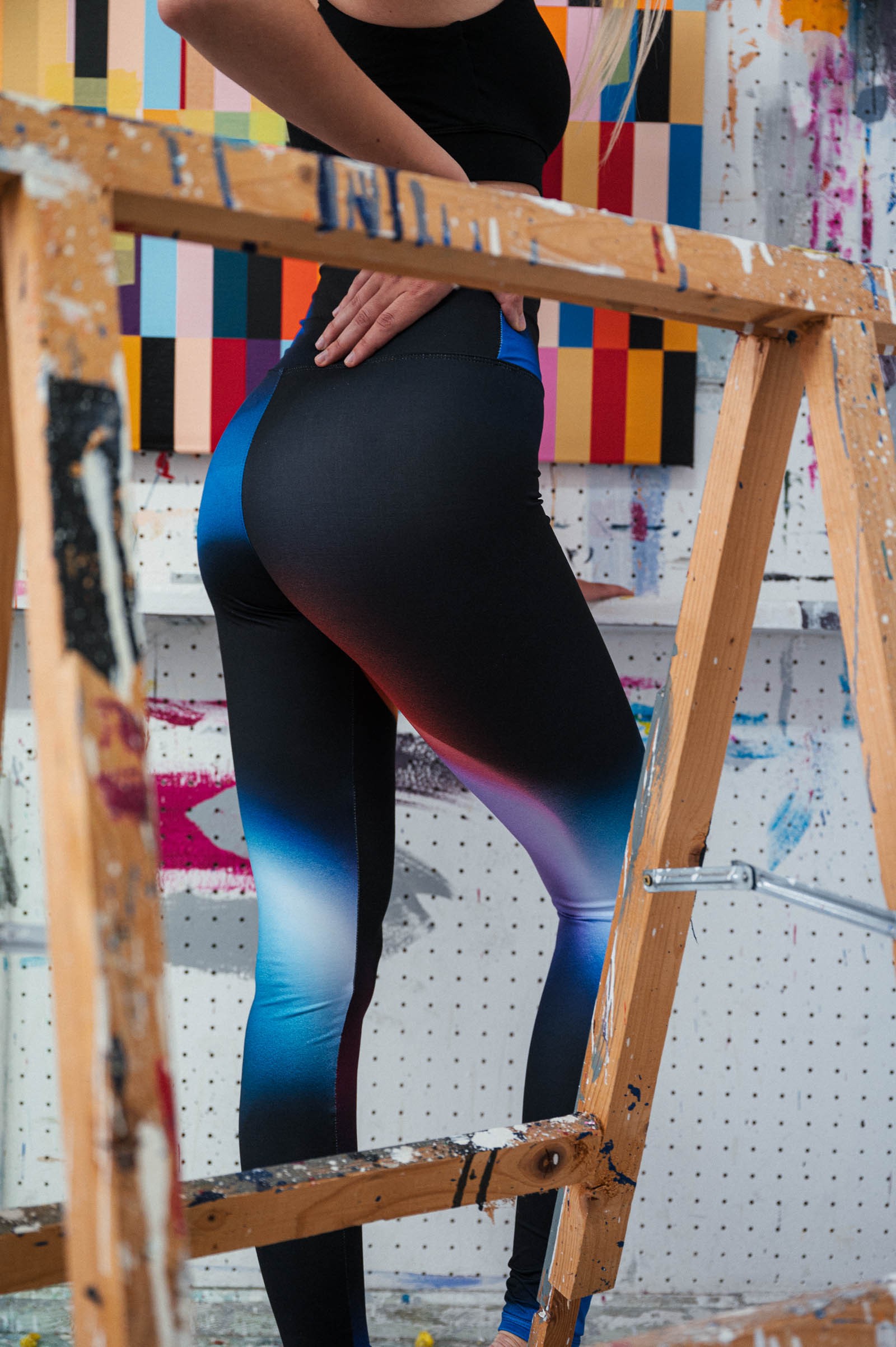 functional leggings Gradient gradient