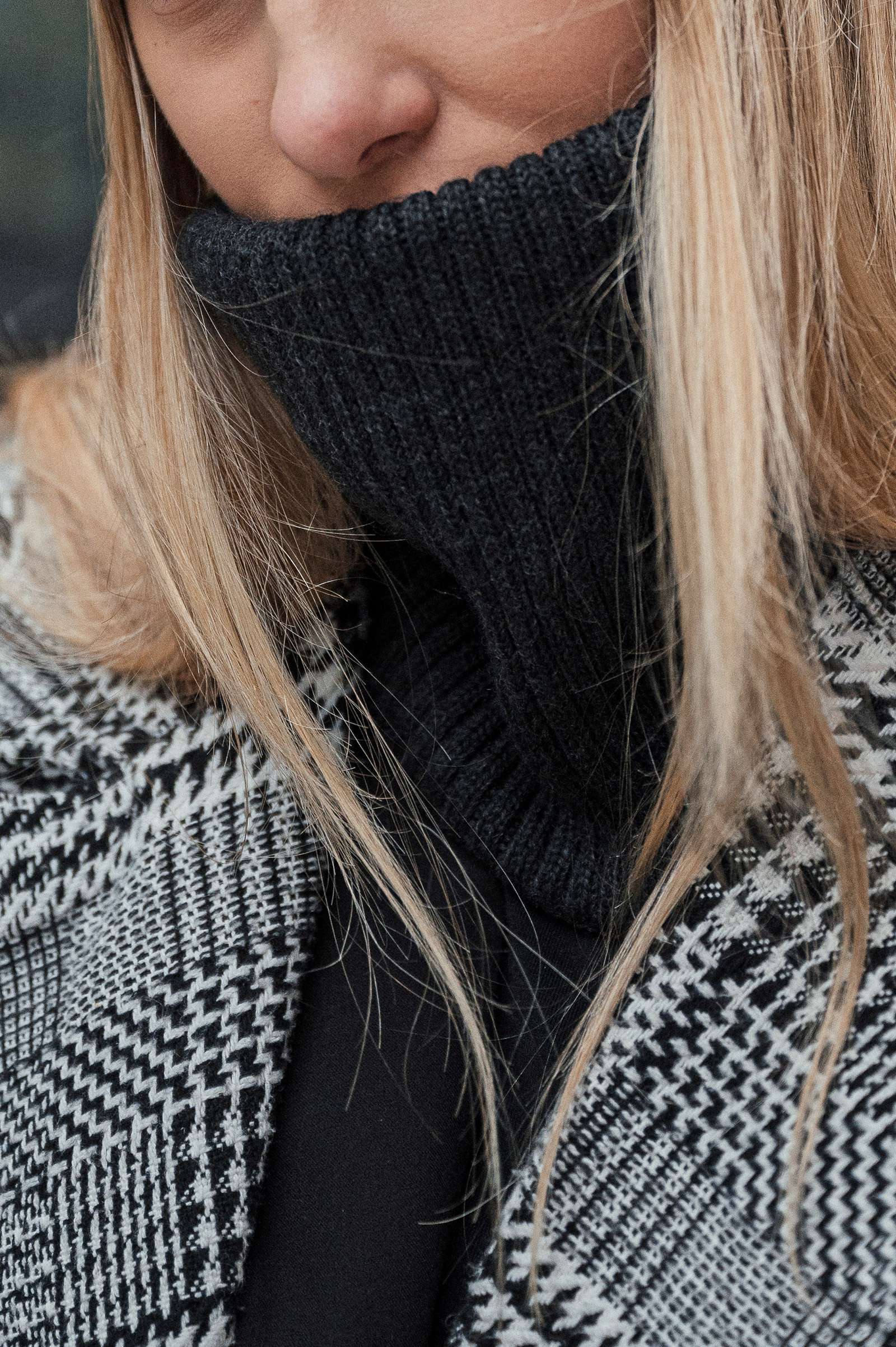 neck warmer merino Cravat merino anthracite