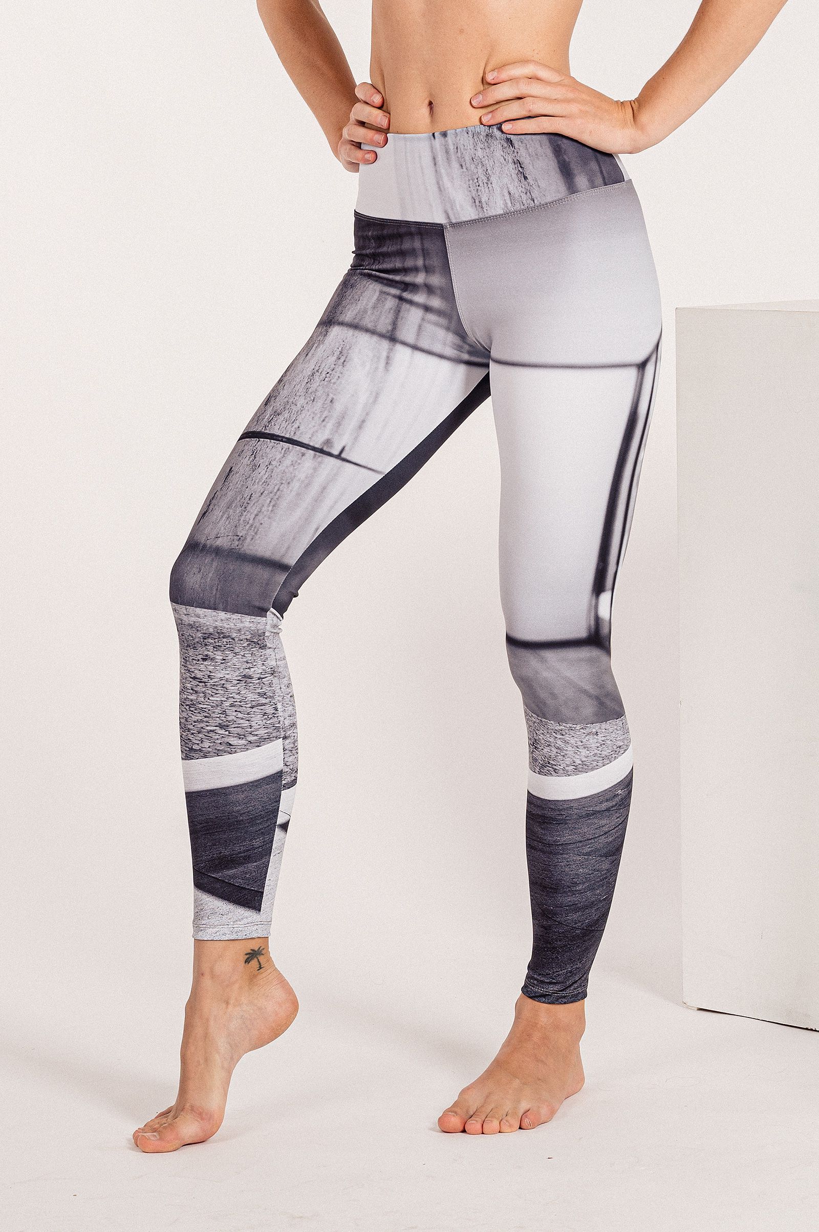 recycled leggings Mies grey