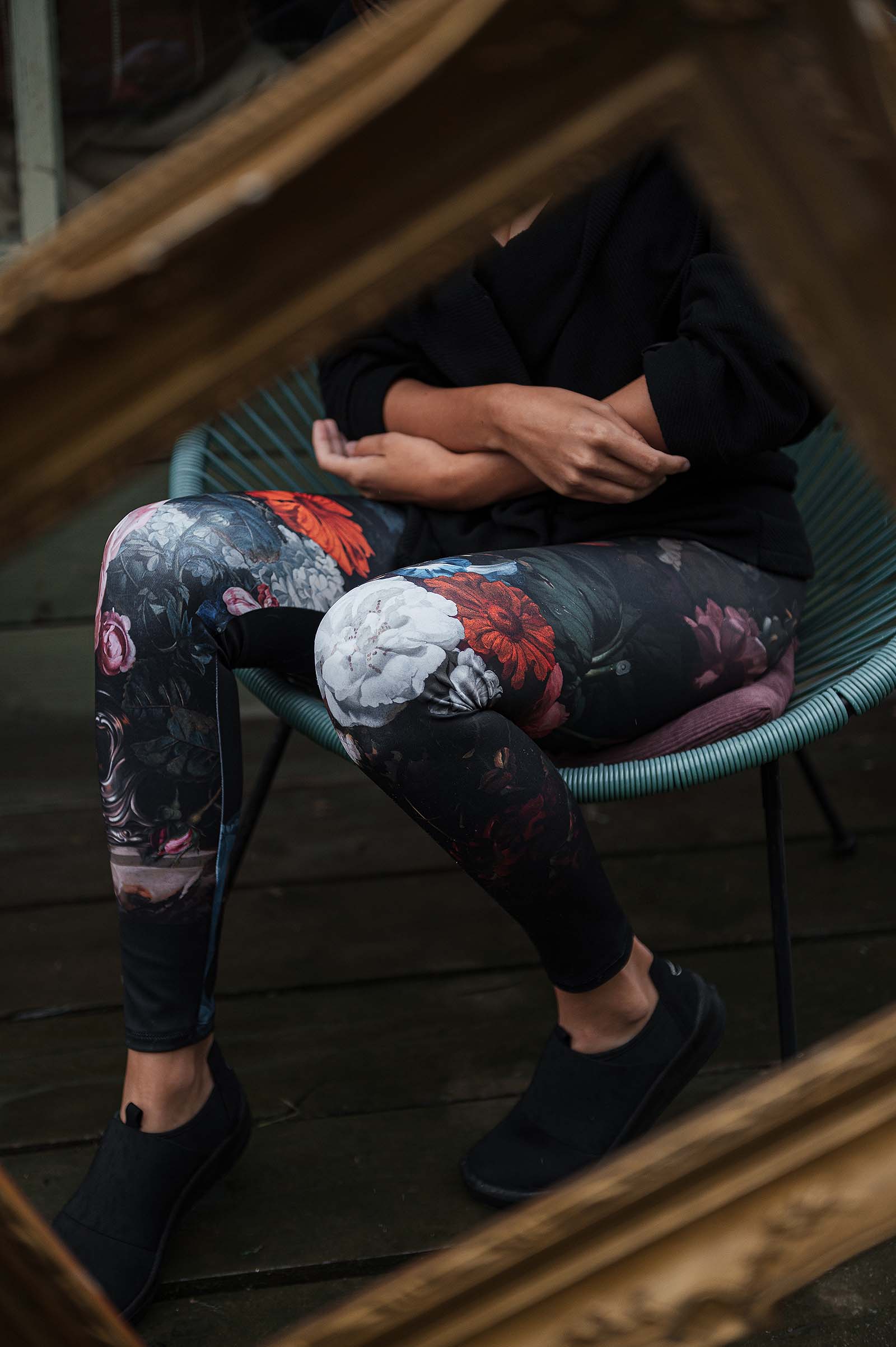 functional leggings Dutch black