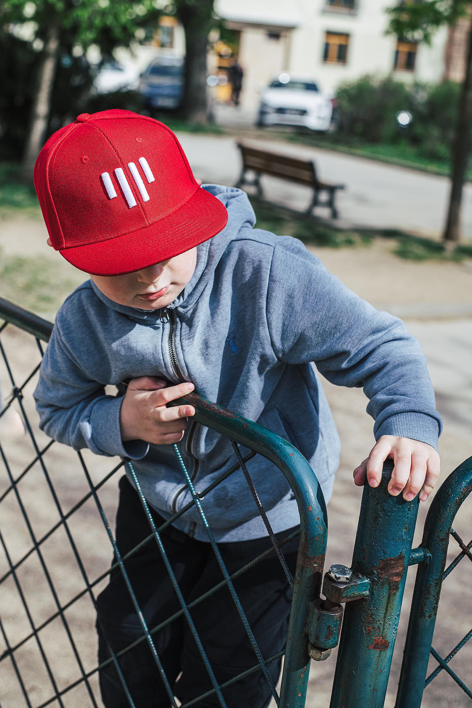 kids accessories Snapback Kids red