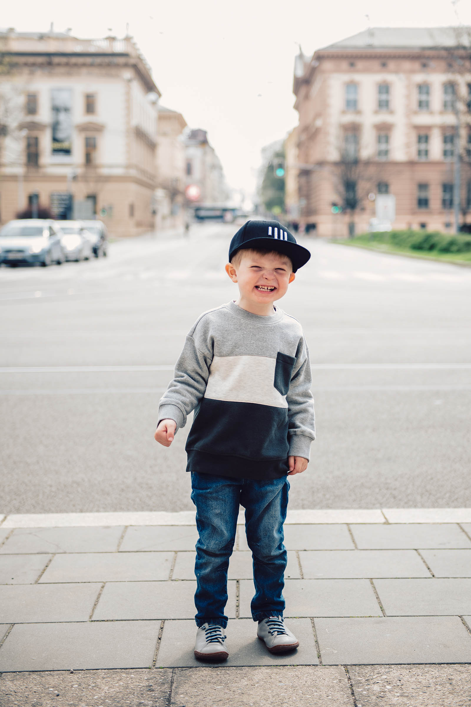 kids accessories Snapback Kids black and white