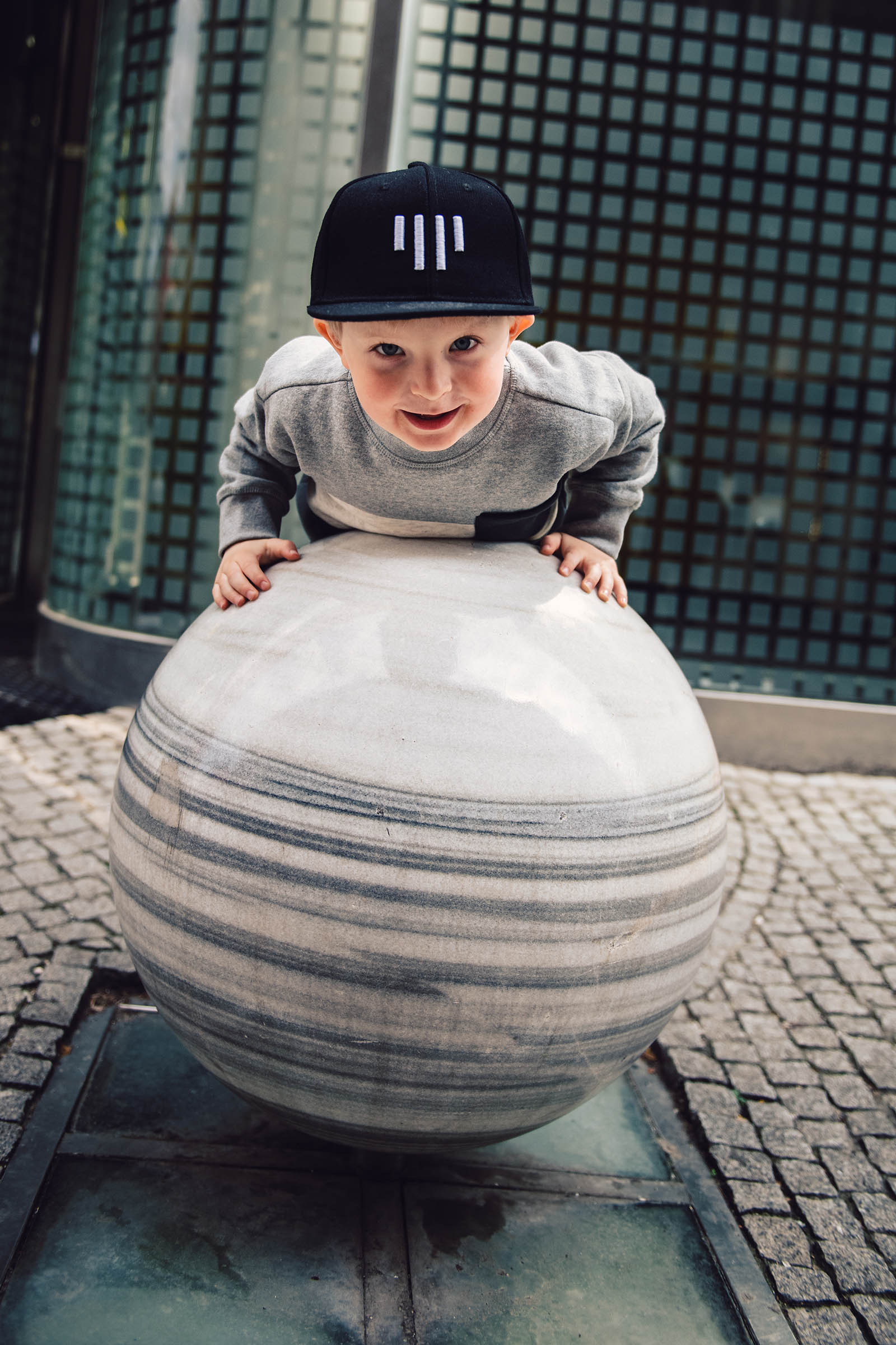 kids accessories Snapback Kids black and white