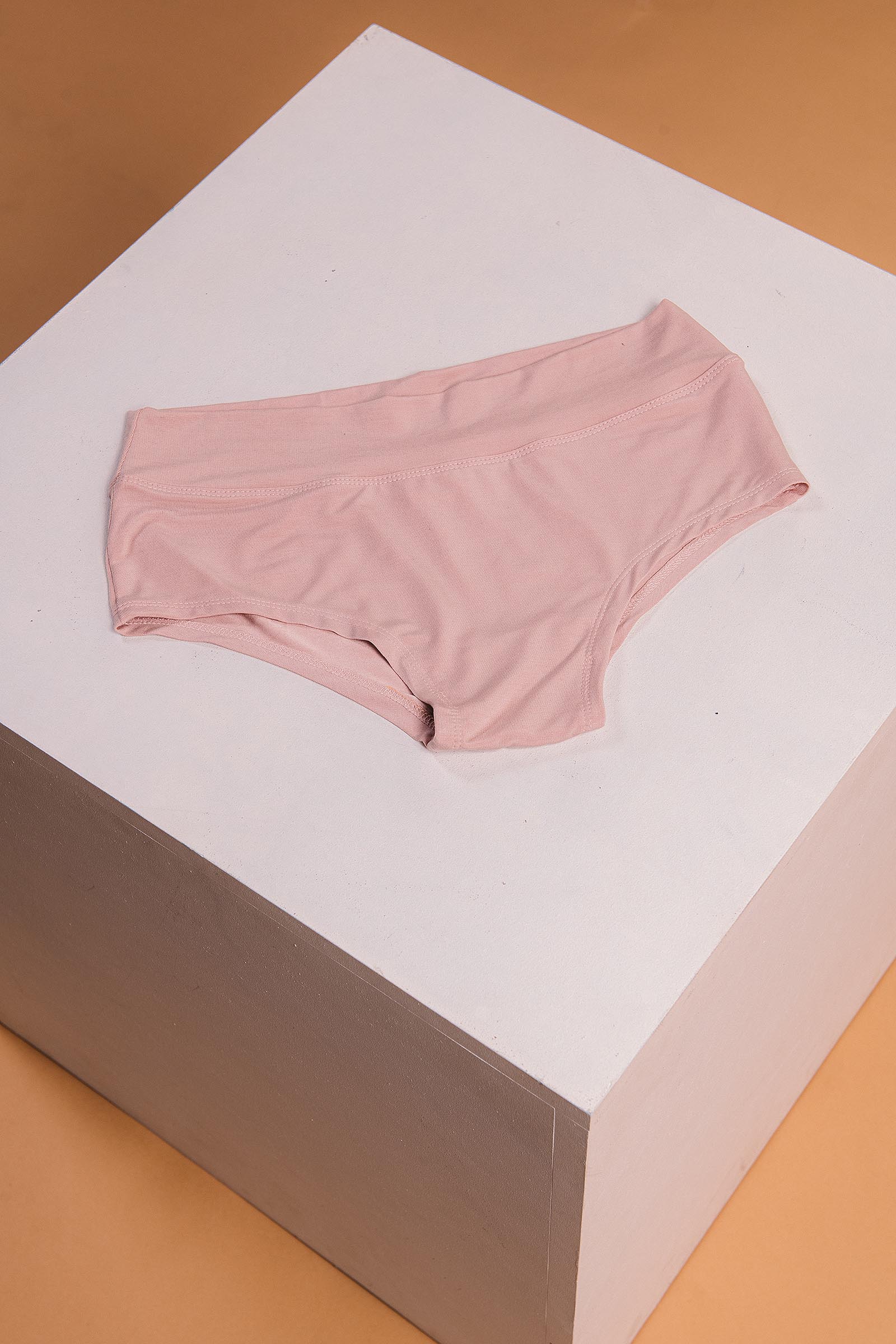 Bamboo underwear Ida nude pink