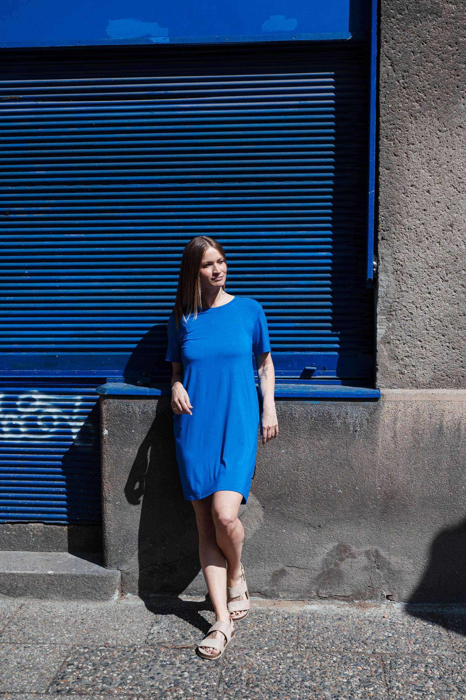 Šaty a sukně Eunika electric blue