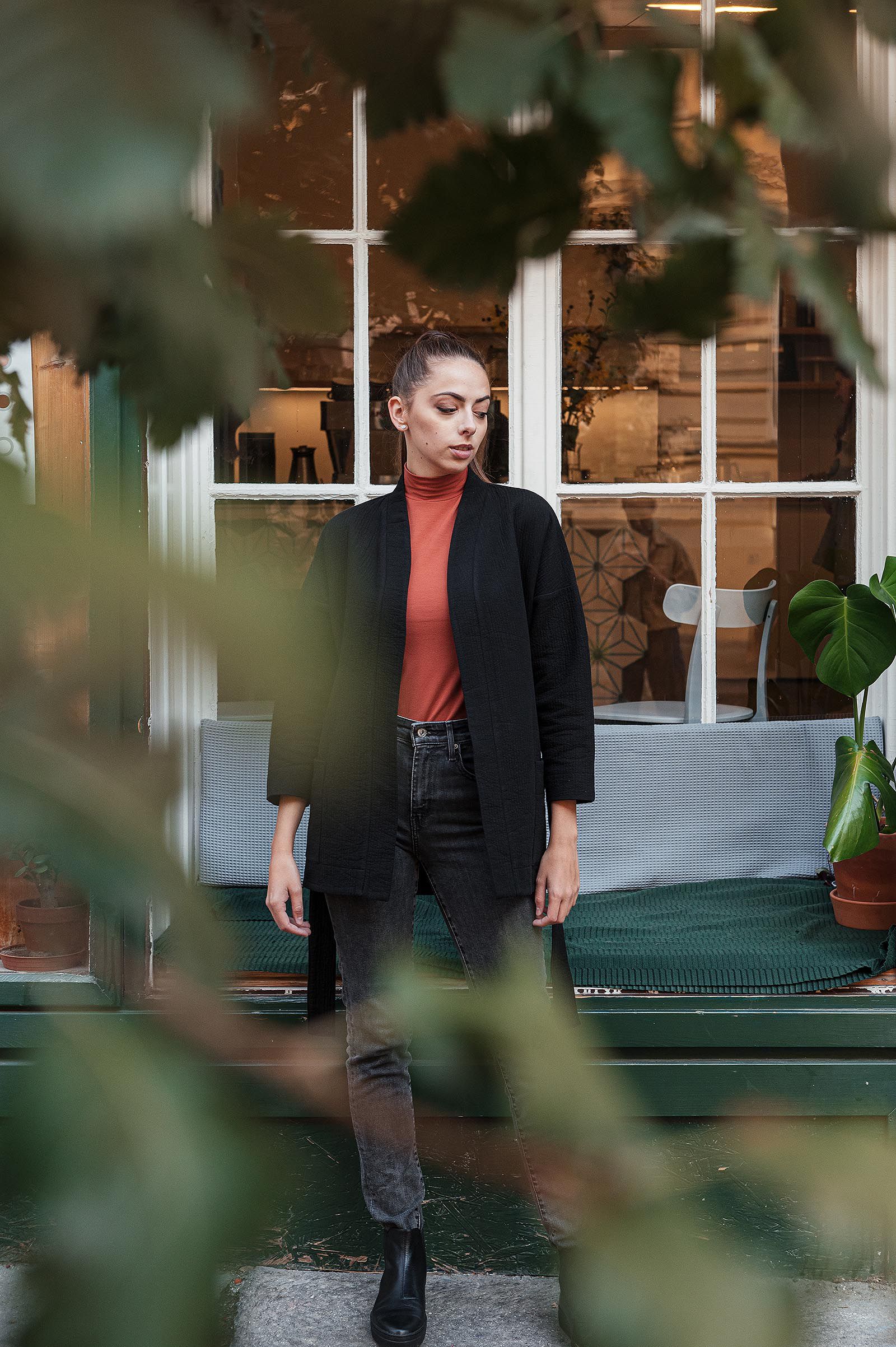 sweatshirt and sweathers Noona black embroidery