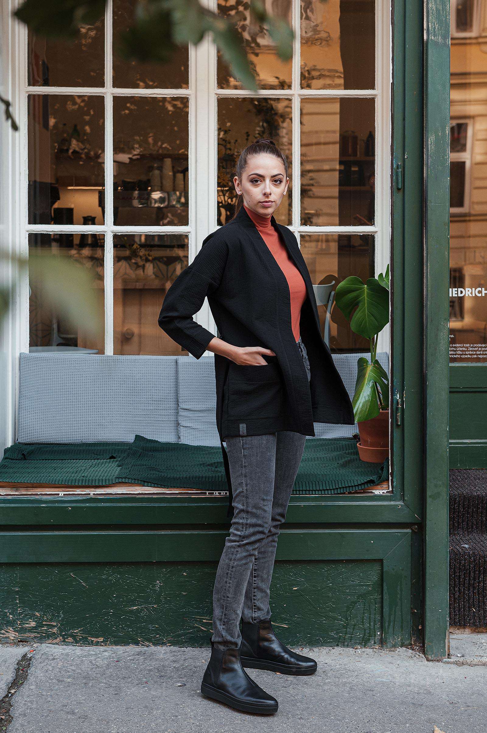 sweatshirt and sweathers Noona black embroidery