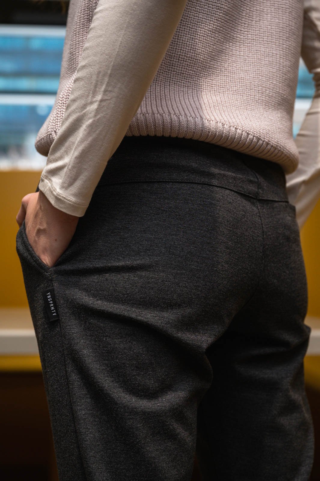 Kalhoty & šortky Libor heather grey