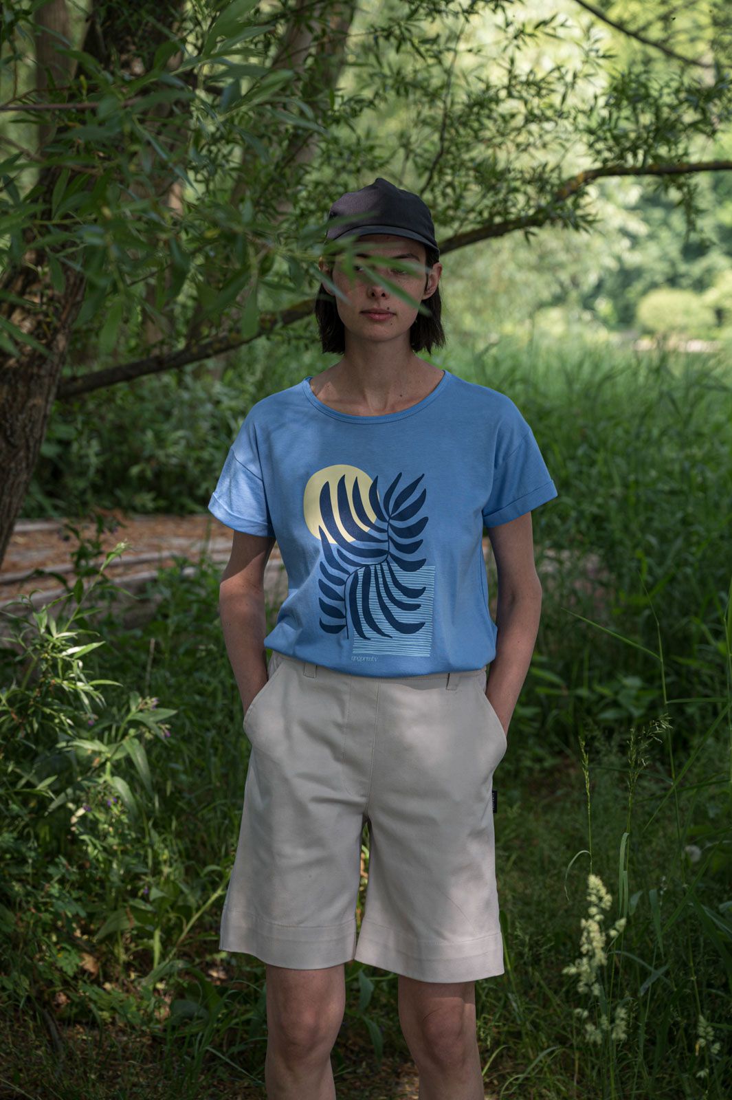 t-shirt and shirt Matisse Pale blue