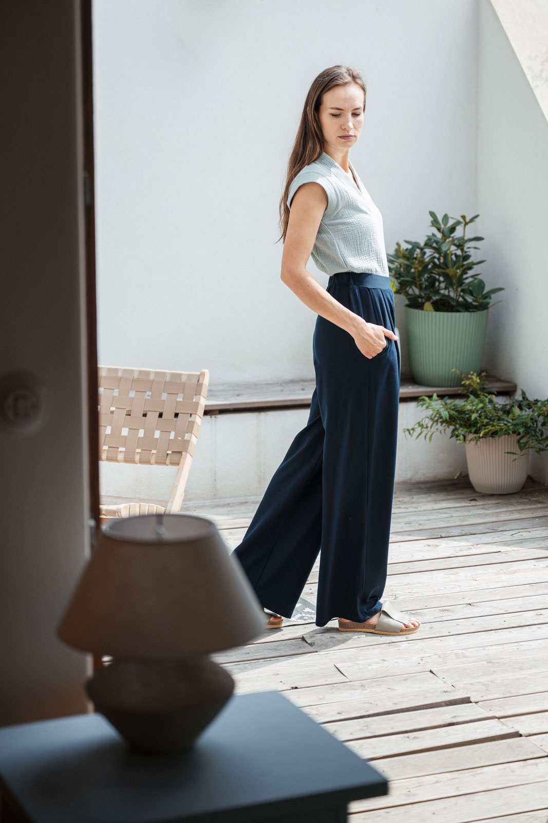 Kalhoty a ortky Lungo 2.0 navy