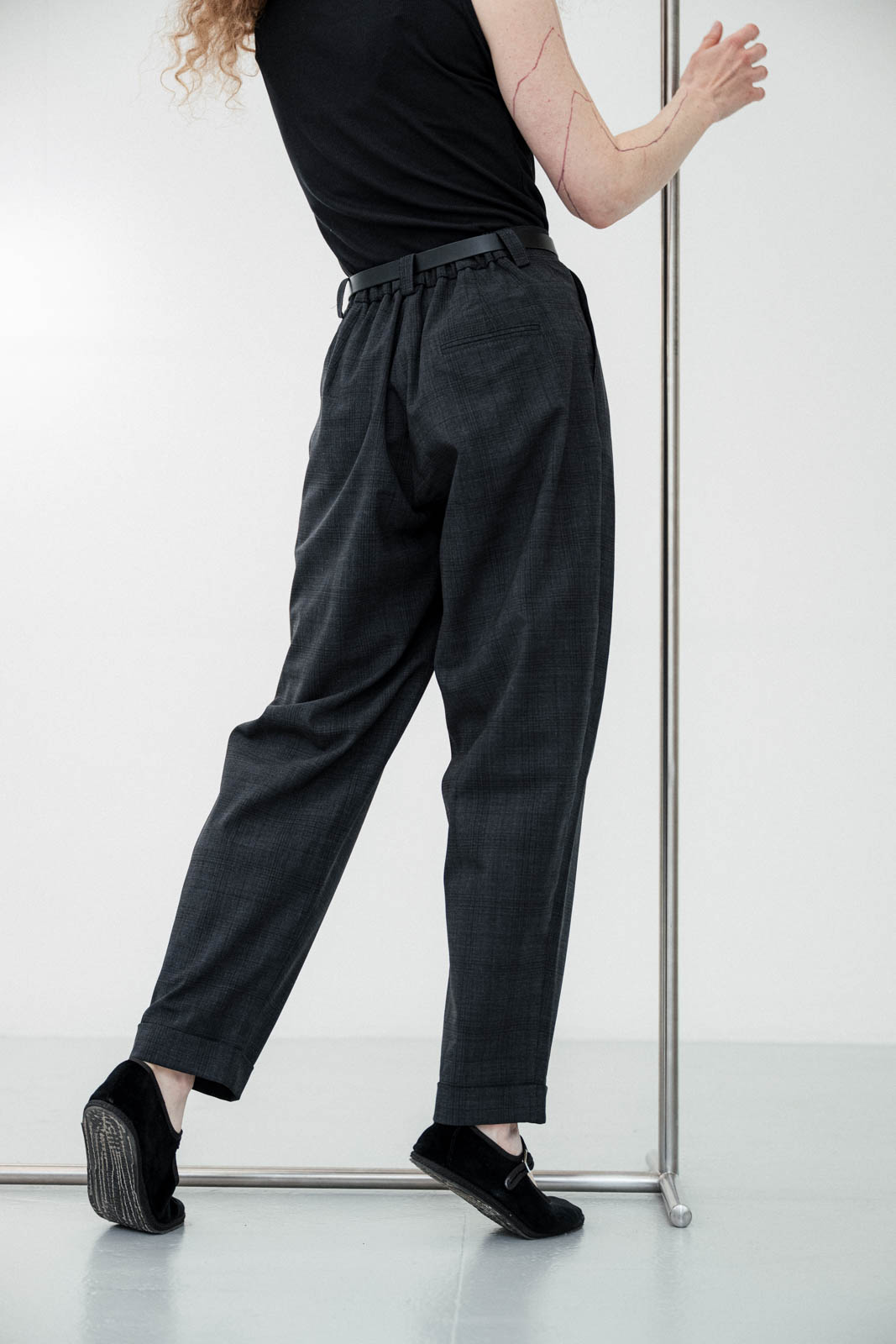 Pants & Shorts Emily virgin wool chesckered