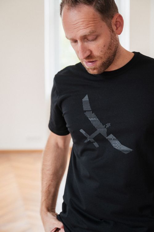 men t-shirt Glider black