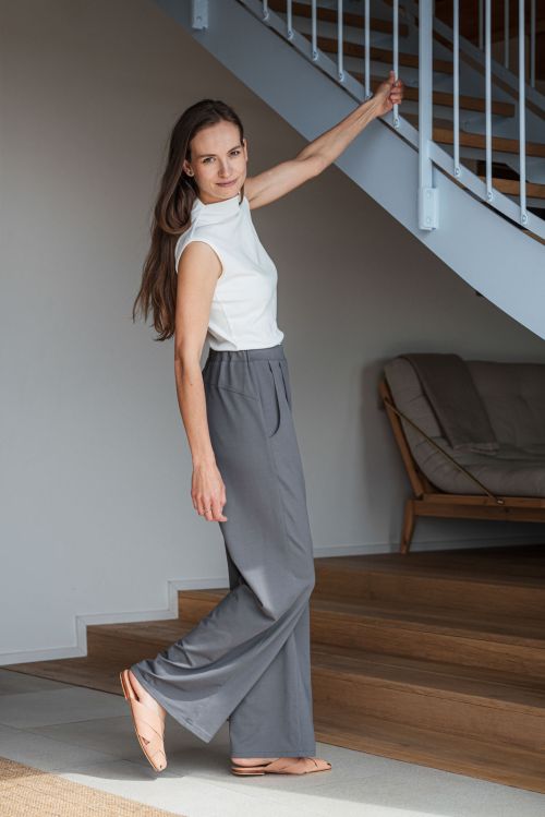 Kalhoty a ortky Lungo 2.0 charcoal