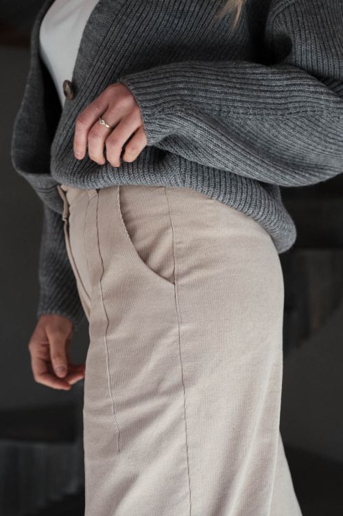 Pants Laura cord oat corduroy