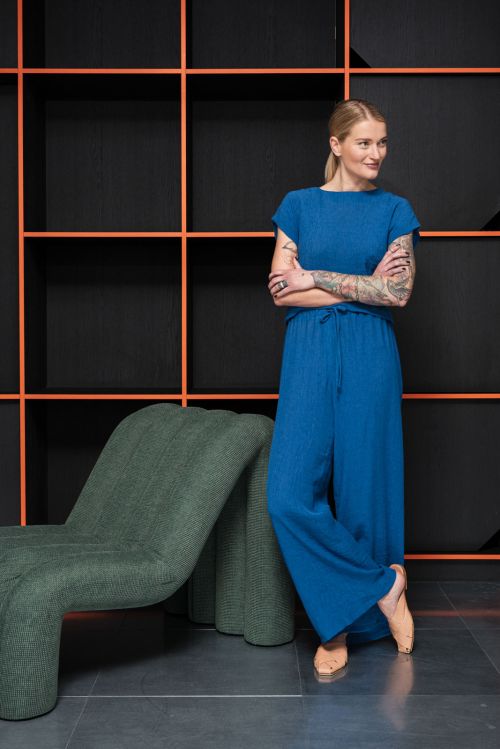 Halenky Thelma electric blue