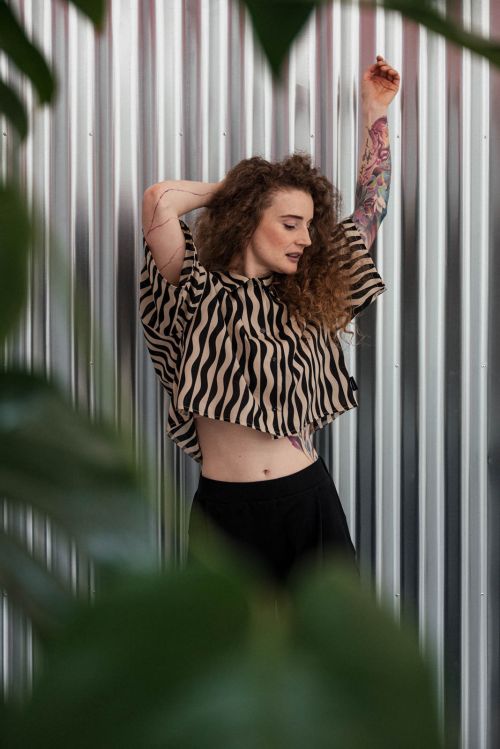 Ko�ile Uma stripe voile