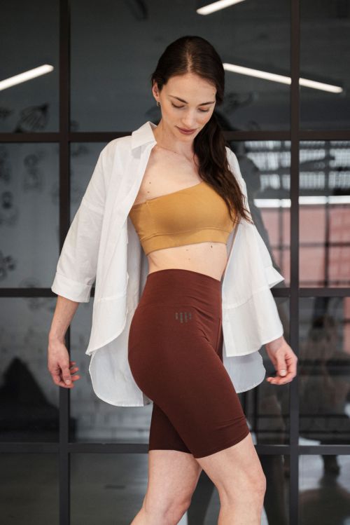 Bamboo leggings Pelota rust