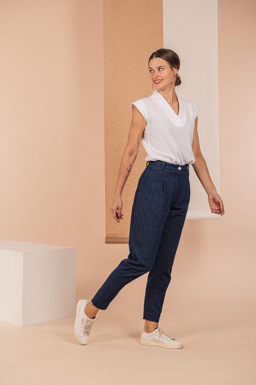 Kalhoty a ortky Gala blue jeans