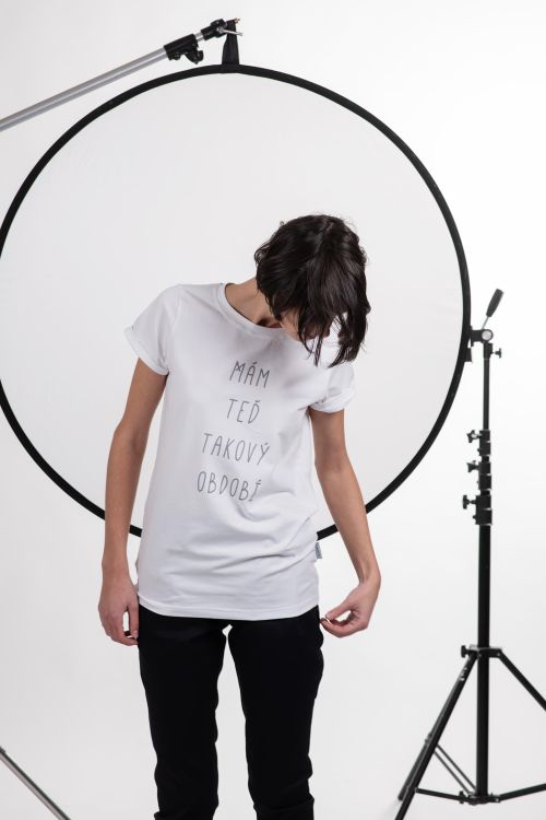 t-shirt and shirt Obdob white