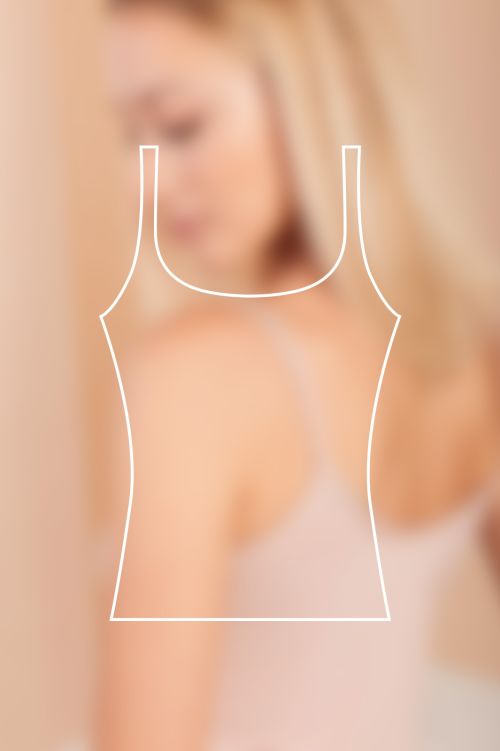 women's tank top Tiana nude pink