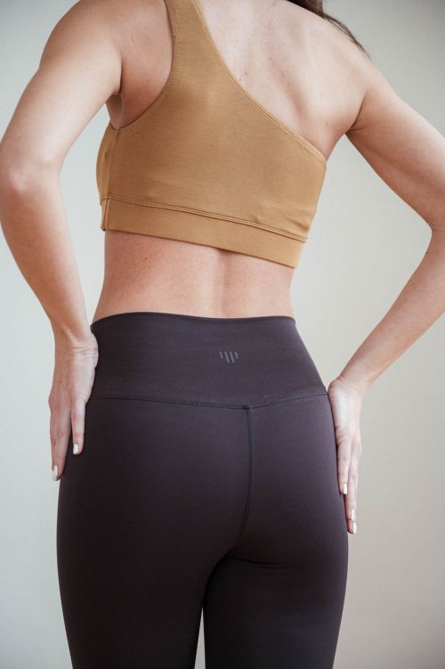 functional leggings Ines dark chocolate