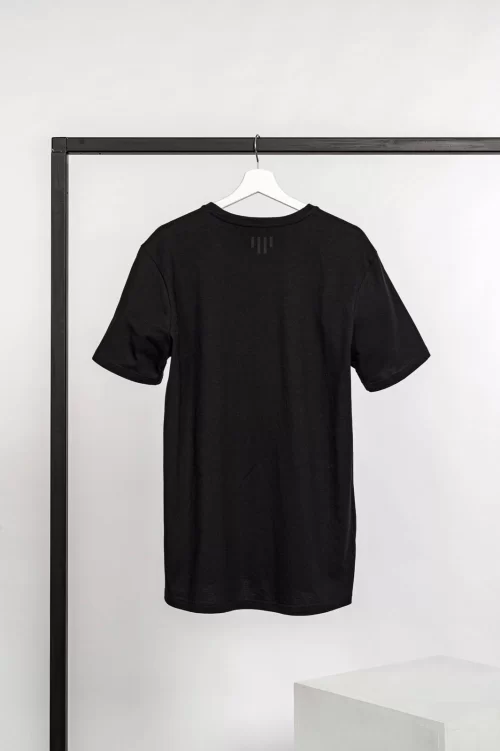 men t-shirt Basic black