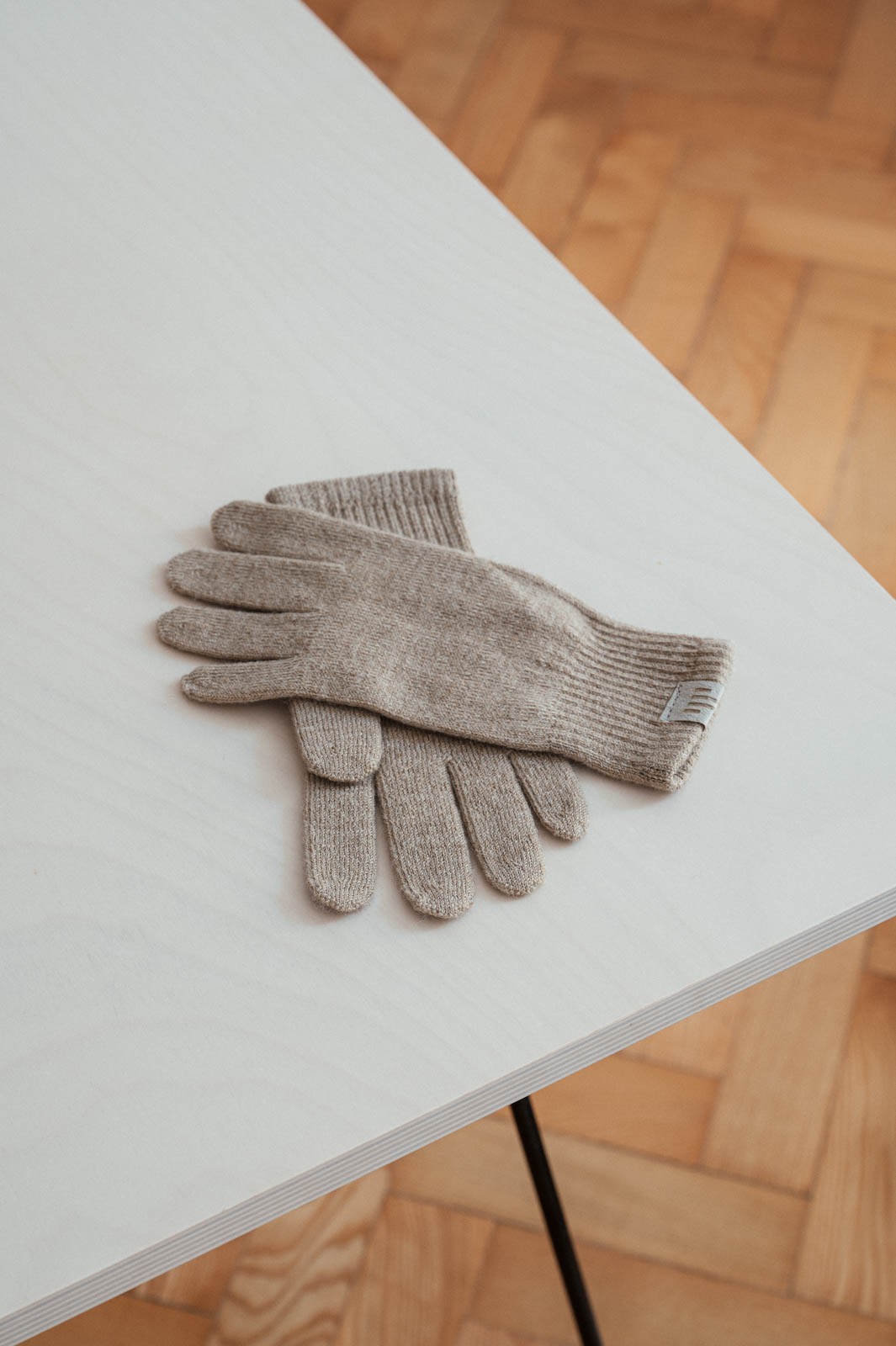 gloves merino Glove merino ecru