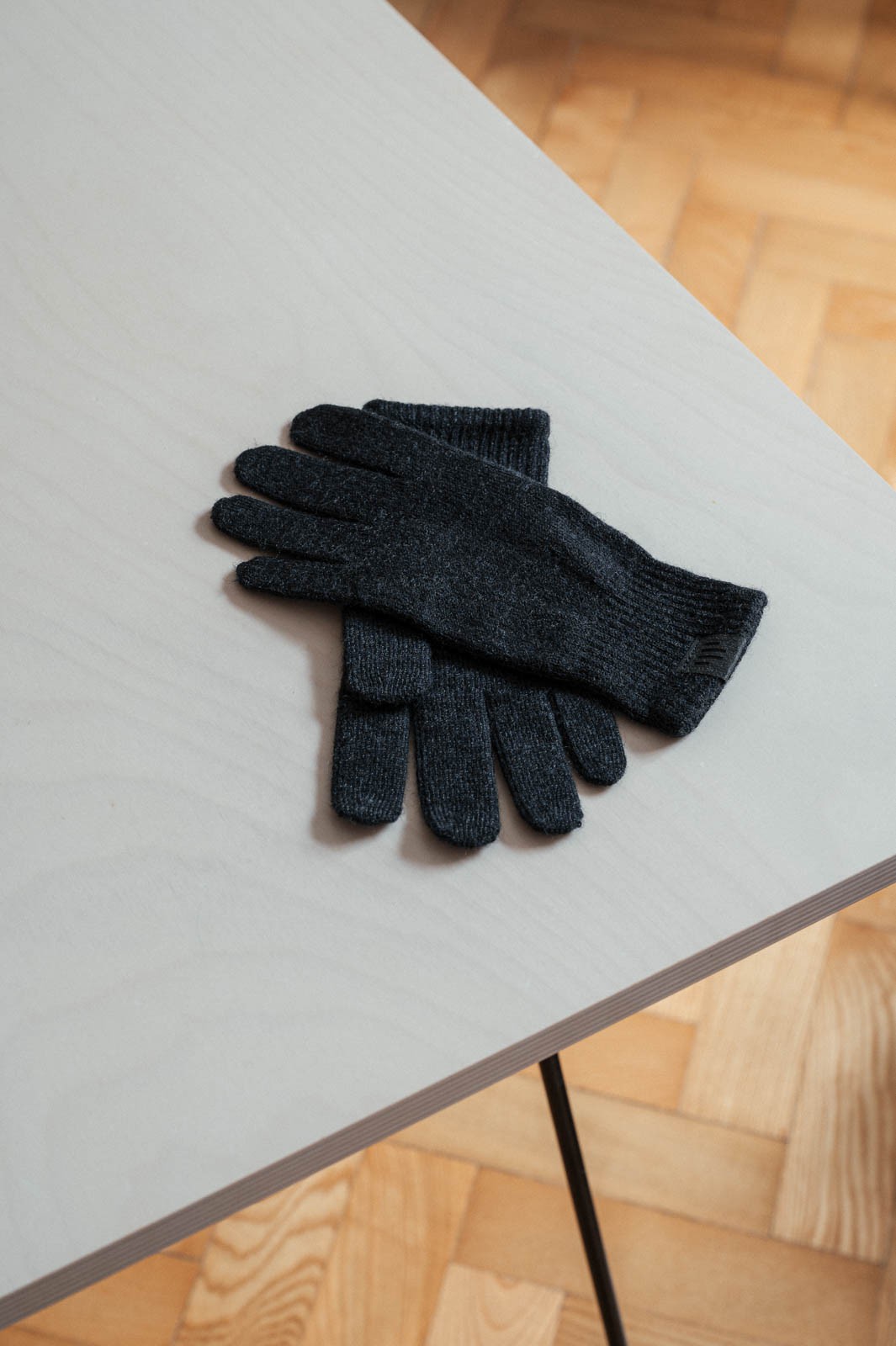 gloves merino Glove merino anthracite