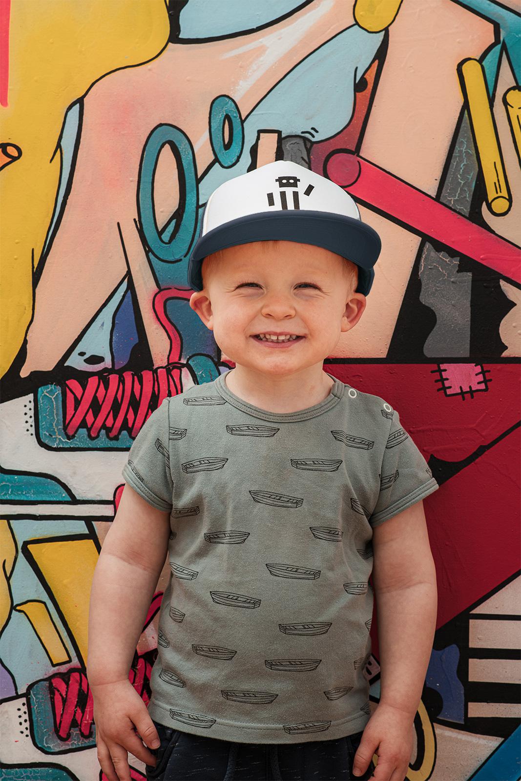 kids accessories Trucker kids navy blue